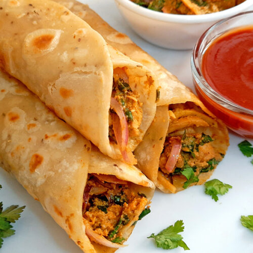 Chicken Kathi Rolls